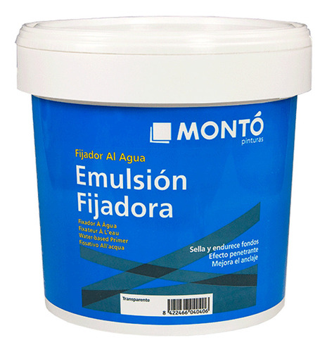 Emulsion Fijadora Monto Galon Sella Mejora Anclaje