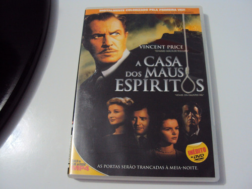 Dvd A Casa Dos Maus Espiritos Vicent Price M1b7