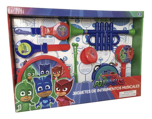 Kit Conjunto De Instrumentos Musicais Pj Masks  Candide 1703