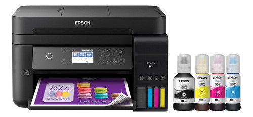 Epson Workforce Et- Impresora Multifunción A Color Ecotank.