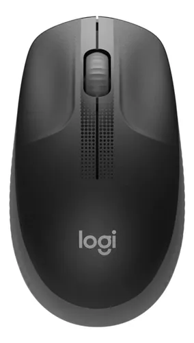 Mouse Inalambrico Logitech M190 Confort & Contorneado Carbon