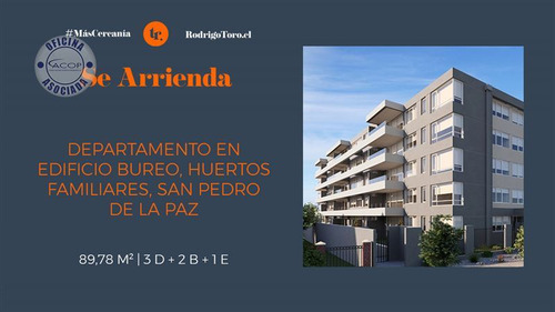 Departamento En Arriendo Amoblado En San Pedro De La Paz