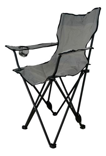 Silla De Playa Plegable Reclinable Con Funda Para Exterior