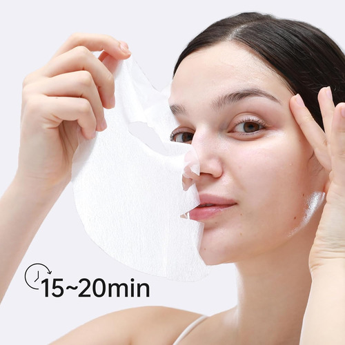 Mascarilla Facial Hidratante Con Ácido Hialurónico Para Piel