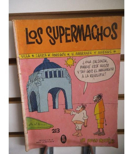 Comic Los Supermachos 213 Editorial Posada Vintage 