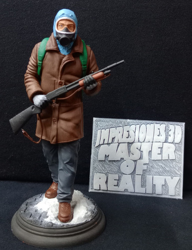 Figura Muñeco El Eternauta Ricardo Darín Netflix 1:10 19cm