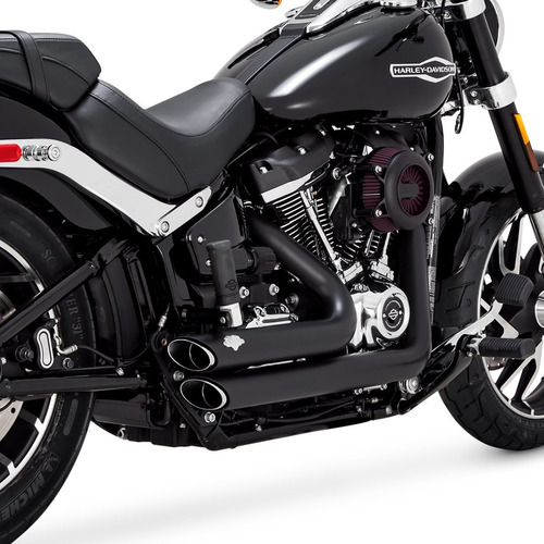 Escapes Vance & Hines Shortshots Staggered Para Softail