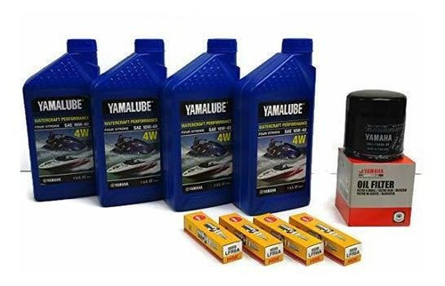 Kit De Cambio De Aceite Yamaha Svho 1.8l + Filtro + Bujías