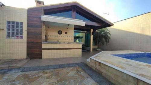 Imagem 1 de 14 de Casa Com Piscina No Baln Gaivota, Em Itanhaém, Lado Praia.