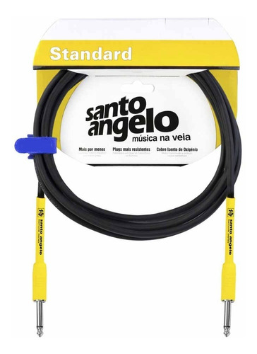 Cabo Santo Angelo Guitarra Samurai Plug P10 P10 - 4.57m
