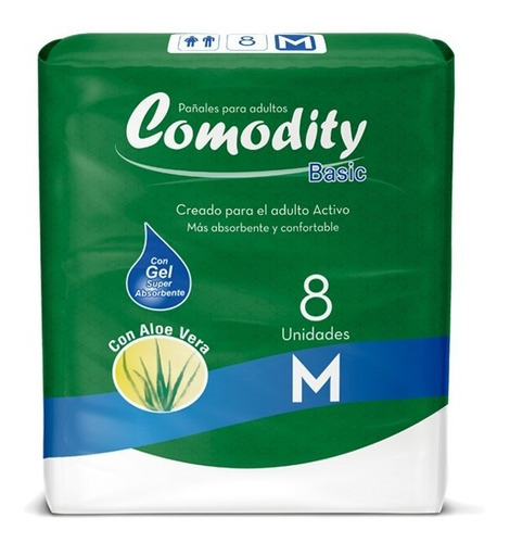 Pañal Comodity Basic M - G 96 Unidades