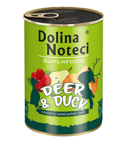 Lata Dolina Noteci 400 Grs Perros Sabor Ciervo Y Pato