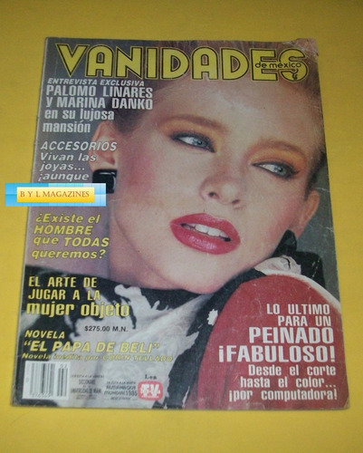 Pedro Vargas Michael Jackson Revista Vanidades 1985