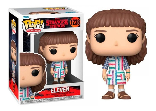 Figura de acción  Eleven Stranger Things Season 4 62388 de Funko Pop! Television