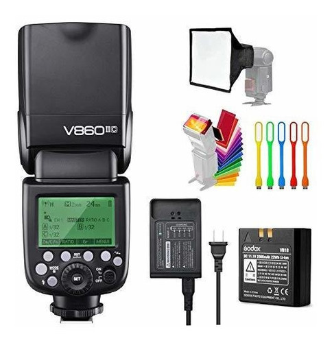 Vii Ttl Hss Gn Li Ion Camara Flash Speedlite Luz Para Canon