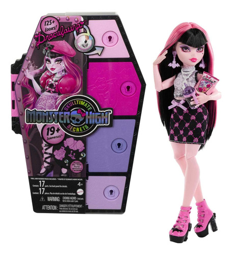 Muñeca Monster High Skulltimate Secrets Draculaura Original