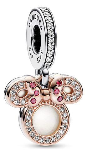 Pandora Dije Minnie Rosa Original +kit De Regalo