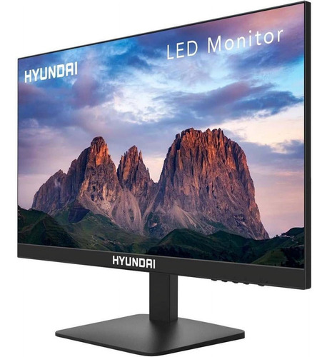 Monitor Fhd Led 21.5'' Hyundai Ht21fombk01 Color Negro