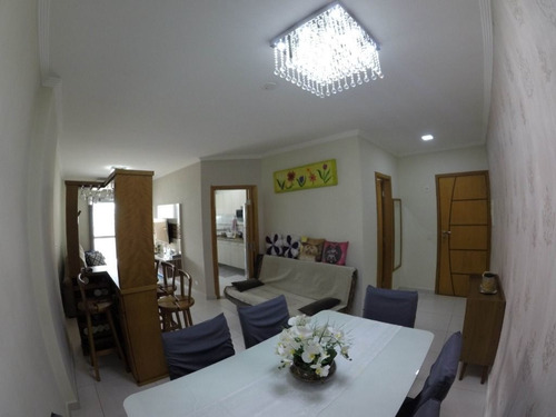 Imagem 3 de 30 de Apartamento Semi Mobiliado E Lazer Completo A Uma Quadra Da Praia Com 2 Suítes À Venda, 86 M² Por R$ 490.000 - Aviação - Praia Grande/sp - Ap3751