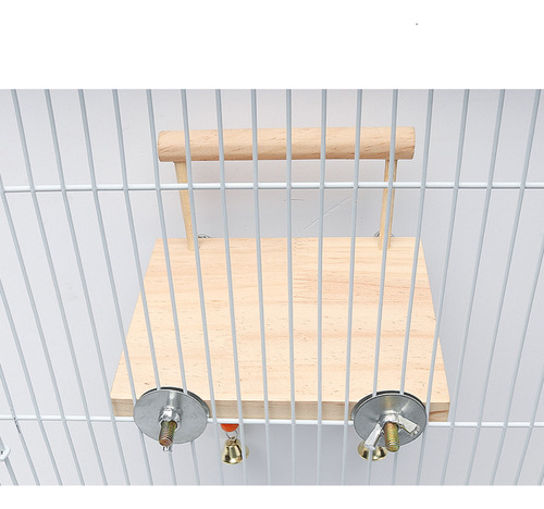 Repisa Con Percha Columpio Para Aves Loros