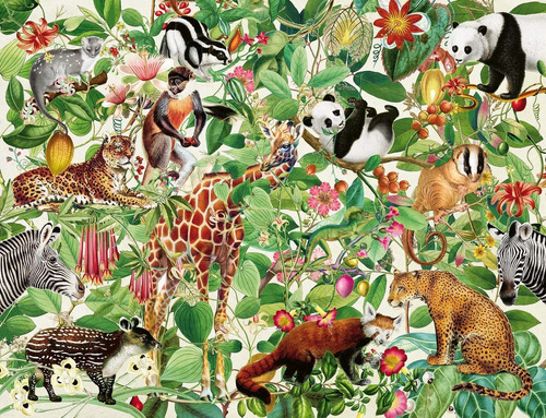 16824 Jungla Selva Rompecabezas Ravensburger 2000 Piezas