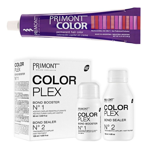 20 Tinturas X60grs + Kit Color Plex - Primont
