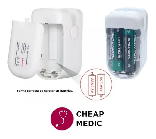 Imagen 3 de 4 de Oximetro De Pulso De Dedo Pulsioximetro Yobekan Digital