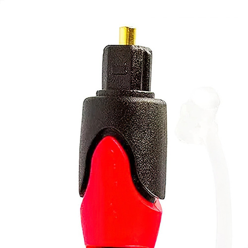 Cabos Óptico Toslink, 30 Metros - Kit 5