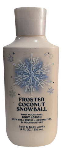 Crema Bath & Body Works Original. Frosted Coconut Snowball