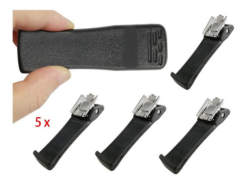 Paquete De 5 Clips De Cinturón Para Radio Apx6000 Apx7000 Xt