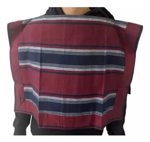 Manta Poncho De Huaso Cueca Adulto Ekolmac