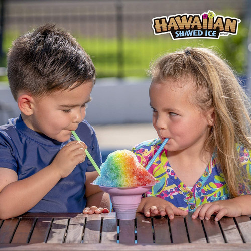Hawaiian Shaved Ice Paquete De 3 Sabores De Jarabes Para Con