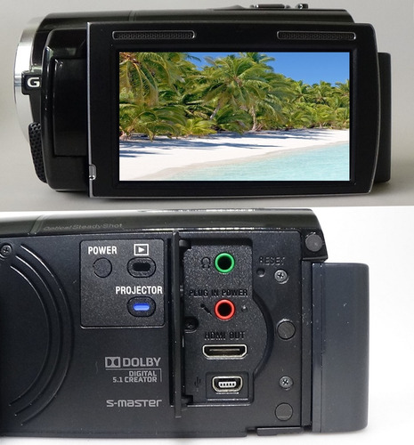 Filmadora Sony Hdr-pj260 Entrada Microfone Hdmi Limpa