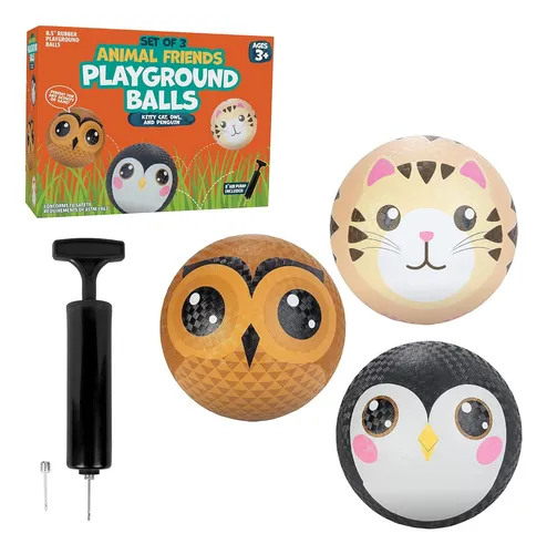 Scs Direct Gaga Playground Balls 3pk (8.5 Inches) W Air P...