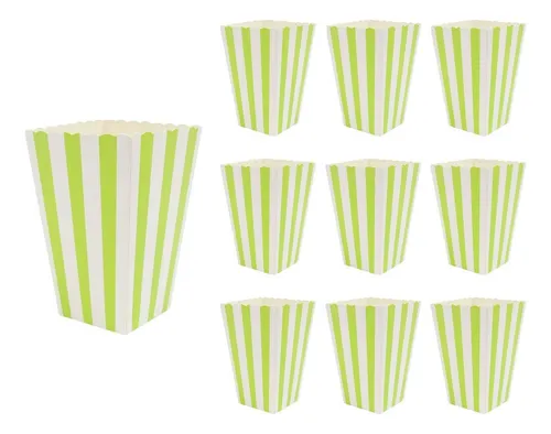 comprar Contenedor De Cartón De 10x Franja Verde 10x Franja Verde