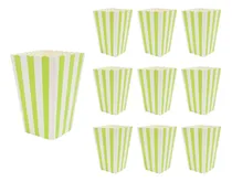 Comprar Contenedor De Cartón De 10x Franja Verde 10x Franja Verde