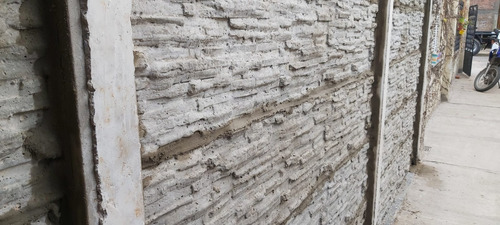 Muro Premoldeado De Hormigon Simil Laja Piedra