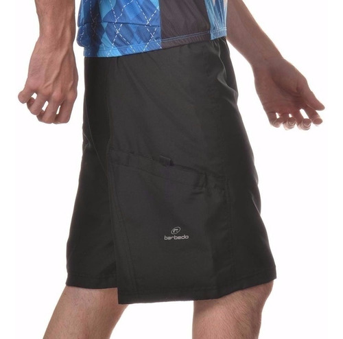 Imagem 4 de 6 de Bermuda Short Ciclismo Bike Mtb Free Ride Barbedo Forro + Nf