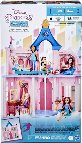 Disney Princesas Castillo De Princesas Comfy Squad