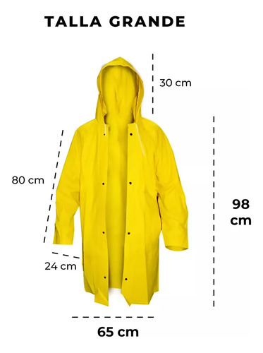 Saldo Capa Impermeable Portátil Para Lluvia Manga Capucha