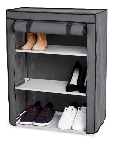 Organizador De Zapatos Botinero 9 Pares Con Tela Compactor