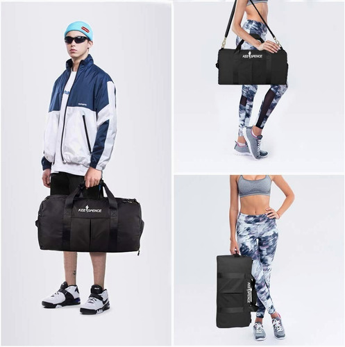 Imagen 3 de 6 de Bolso Deportivo Para Viaje Tela Impermeable Gym