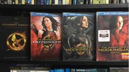 Hunger Games Bluray 4 Ediciones, Nuevas Exclusivas