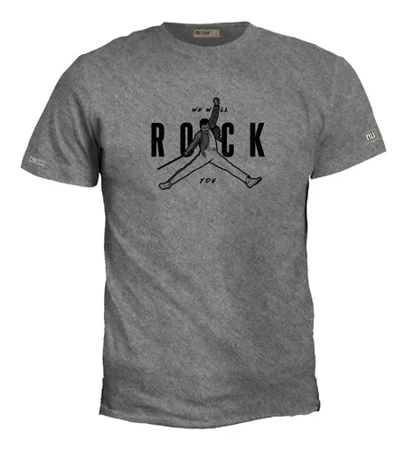 Camisetas estampadas de rock hotsell