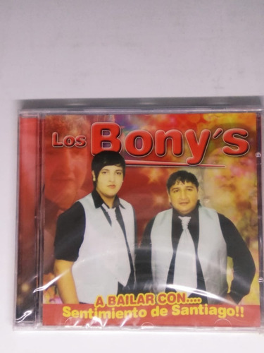 Cd  Los Bony's A Bailar Con Sentimiento         Supercultu 