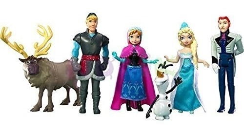 Set de historia completa de Frozen de Disney con 6 Mattel Y9980