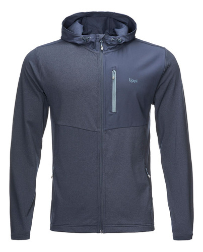 Poleron Hombre Lippi Axis Hoody Jacket Azul Noche