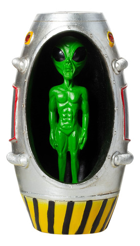 Green Alien Pod Luz Led Extraterrestre 6.5  Alto Quemador