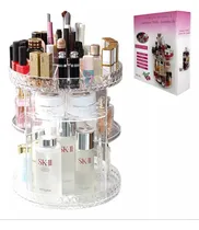 Comprar Organizador Cosméticos Maquillaje De Rotación Acrílico 360°