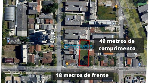 Imagem 1 de 9 de Terreno Zr4 De 882m² A Venda Por R$ 1.780.000 No Bairro Portão - Curitiba/pr - Te0367
